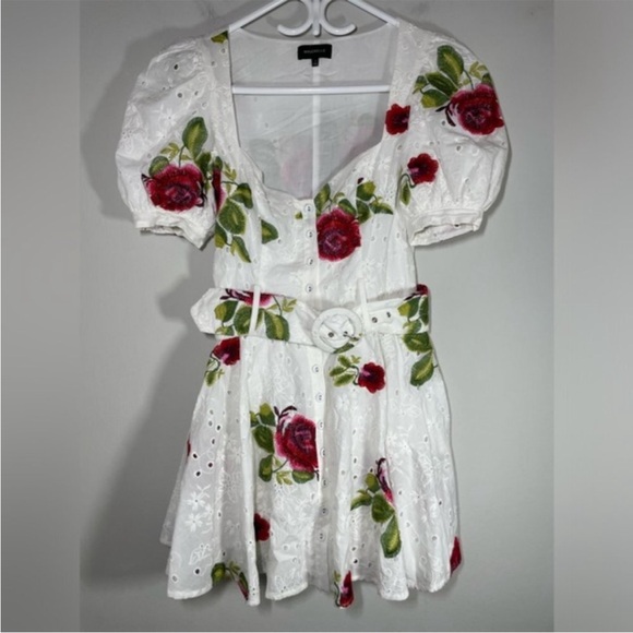 Majorelle Mackenzie Embroidered Mini Dress - Picture 4 of 10